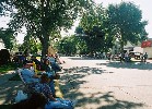 View of the parade