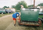 Parade - float King of the dumpster divers - Collinwood Kid