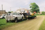 Prepping the float